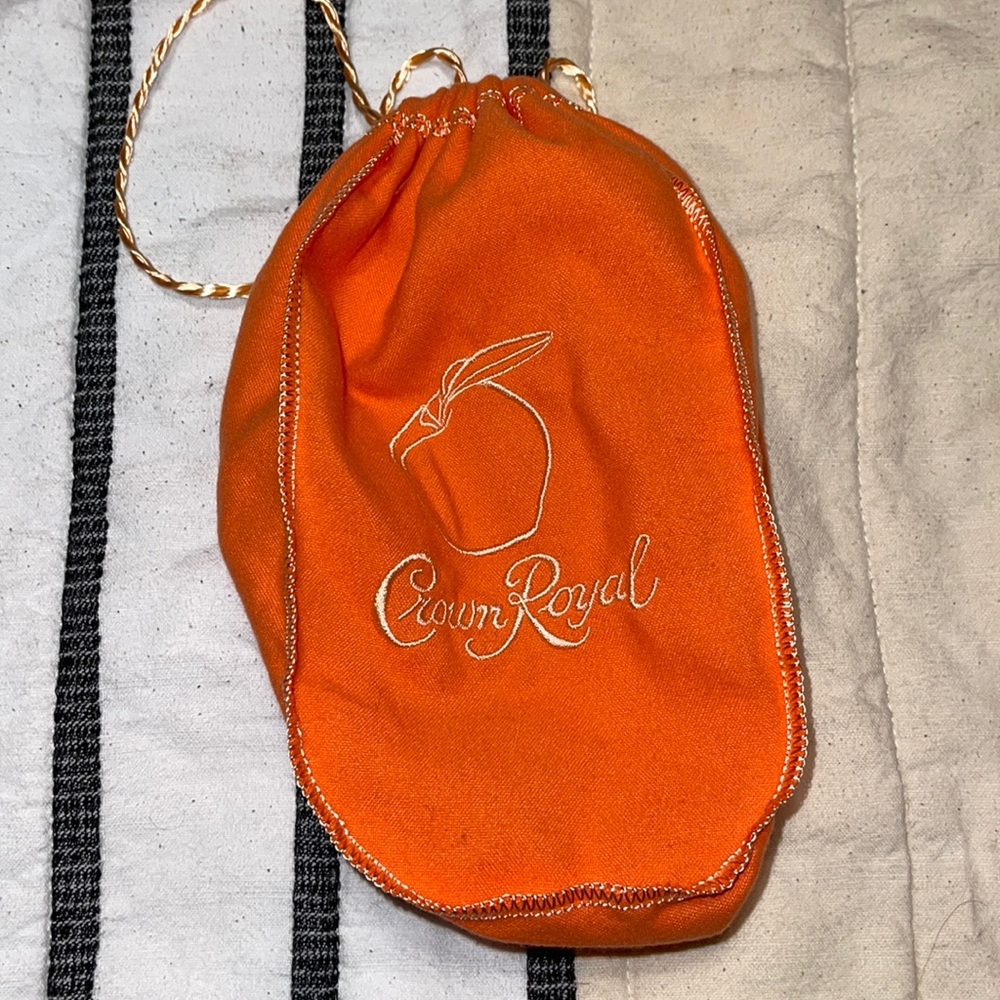 Crown Royal Peach Bag